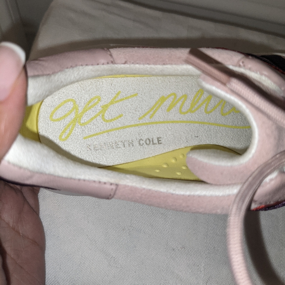 NWOT suede sneakers by Kenneth Cole - Picture 6 of 12